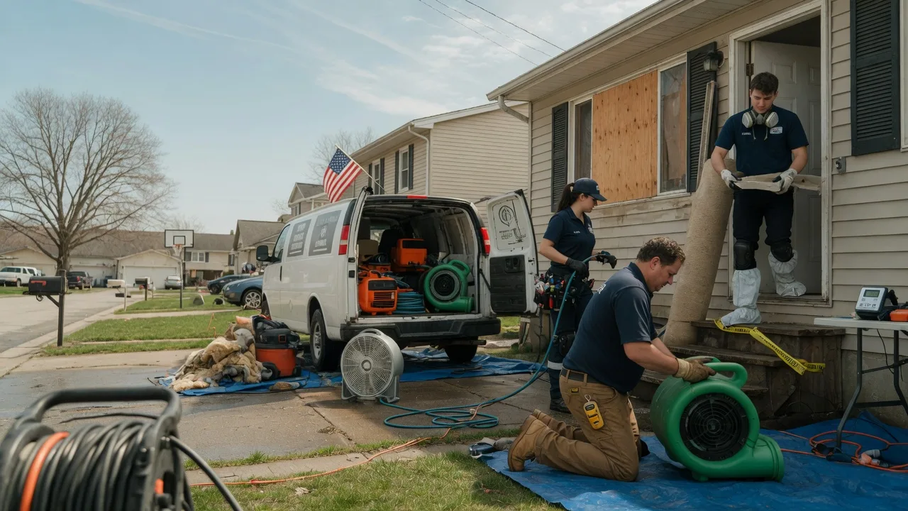 Water Damage Restoration in Sandersville, MS near me